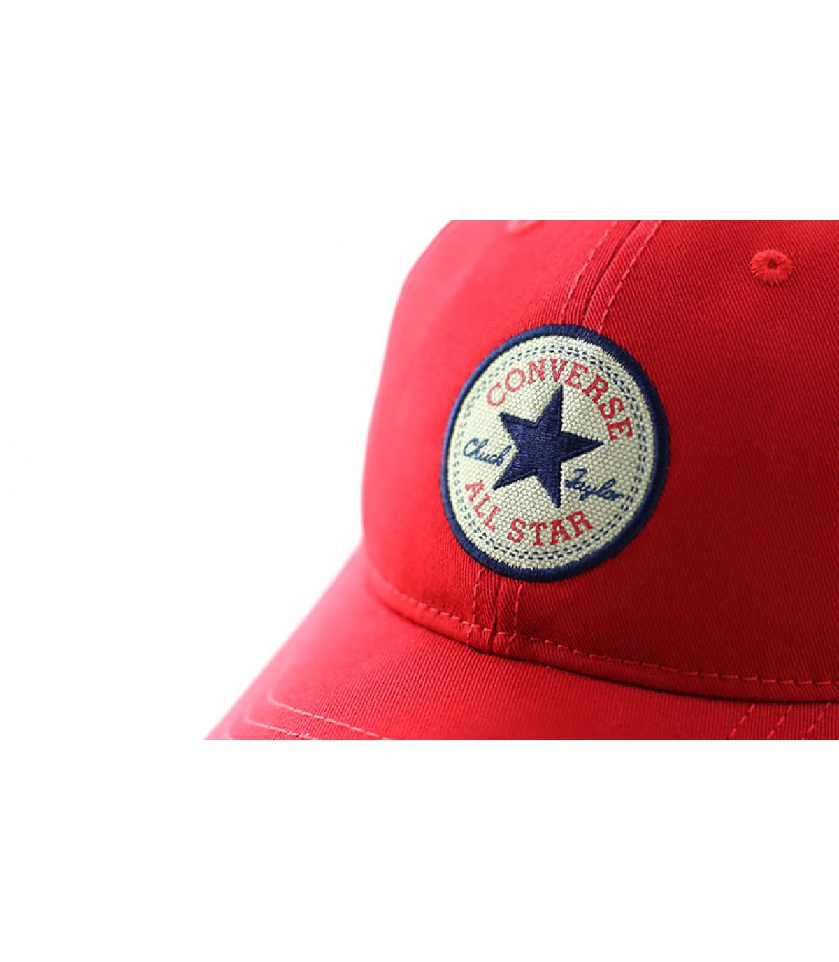 casquette curve Converse rouge